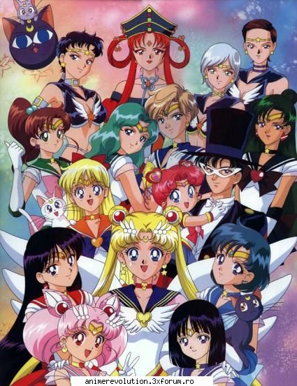 in anime si manga numele sunt selectate in functie de lor. de ex:
1. sailor moon - cu totii stim ce