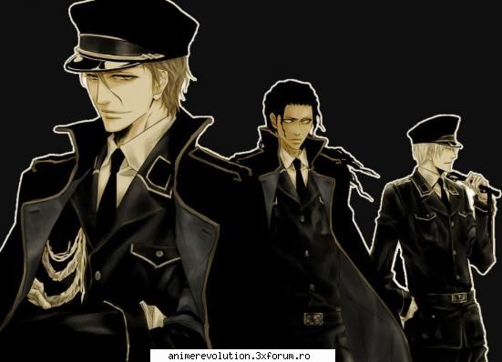 aizen & crew, wwii style :p photo share