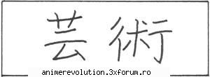 kanji, hiragana si katakana - ARTA (geijutsu) - Despre Japonia